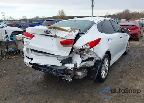 2016 Kia Optima Lx from USA, damaged, VIN 5XXGT4L39GG008934